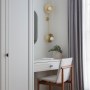 no. 21 Georgian Townhouse | Master Bedroom - dressing table | Interior Designers